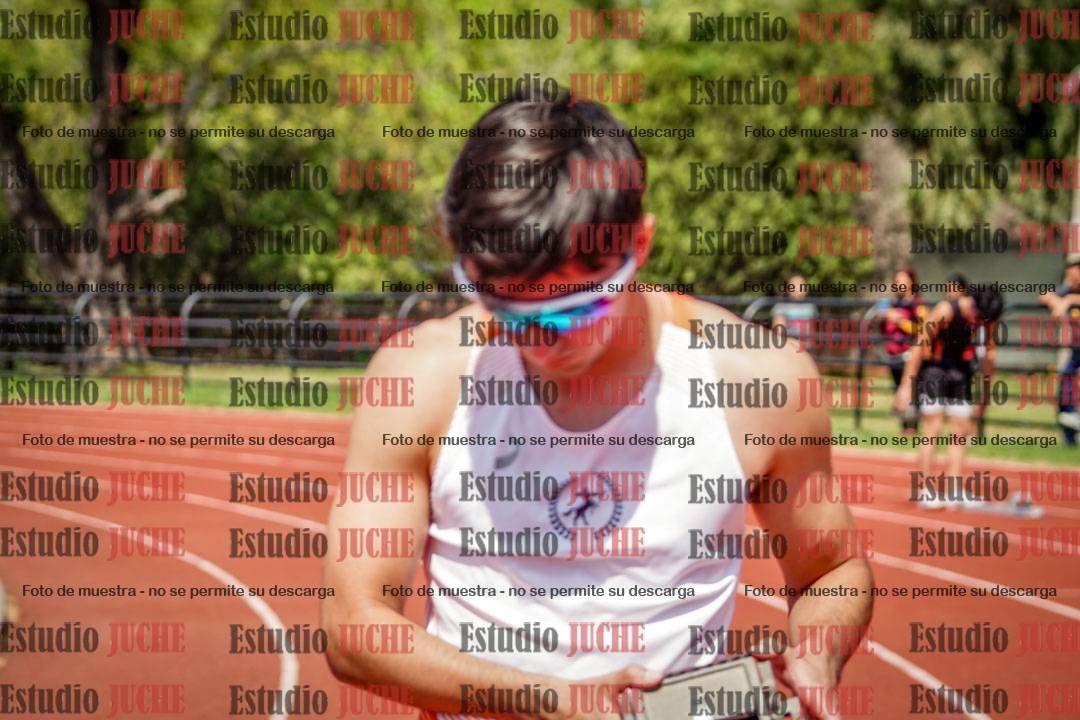 Fotos de los 400 m llanos de varones