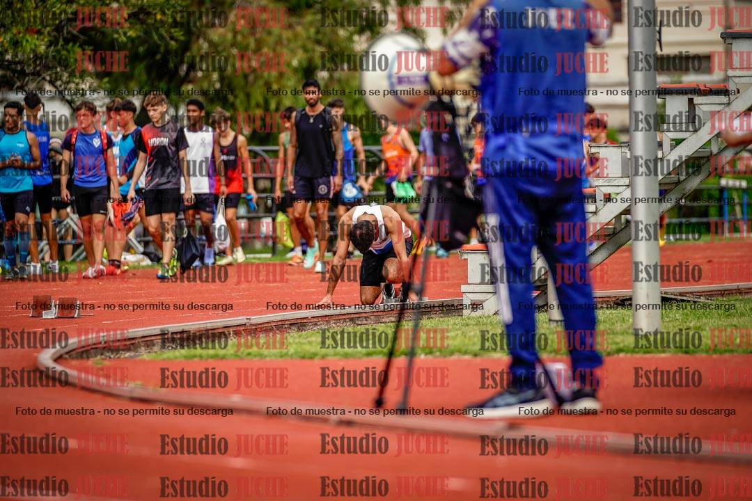 Fotos de los 200 m de varones