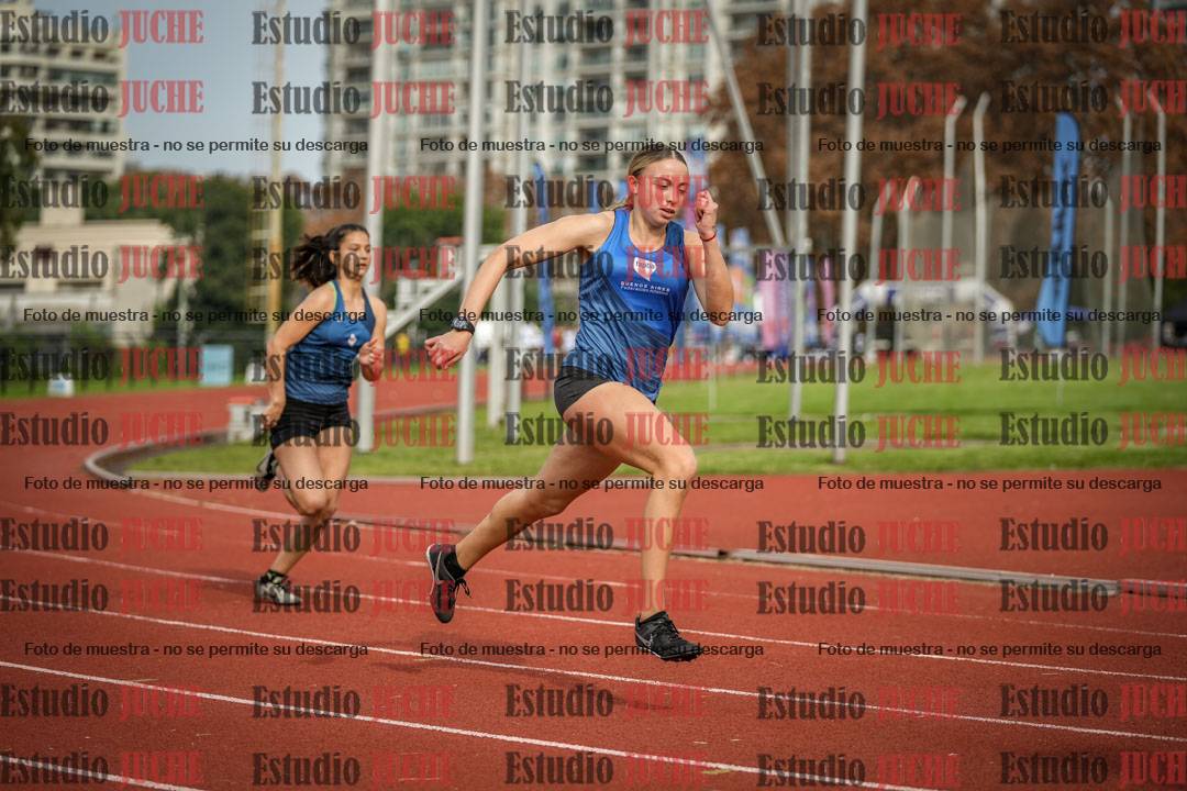Fotos de los 200 m llanos de mujeres - heptatlón 4