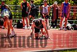 Fotos de los 100 m llanos de varones