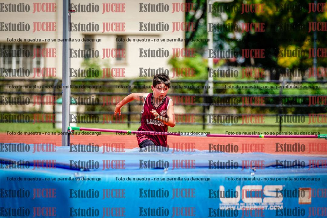 Fotos del salto en alto de varones