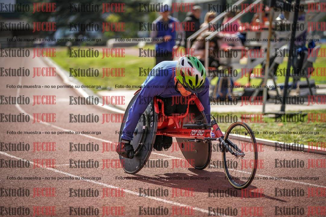 Fotos de los 800 m llanos de silla de ruedas