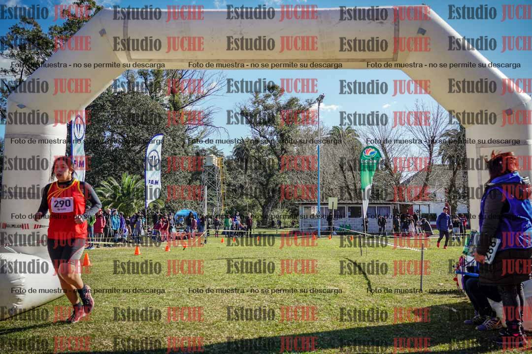 Fotos de la llegada del cross de 3000 m