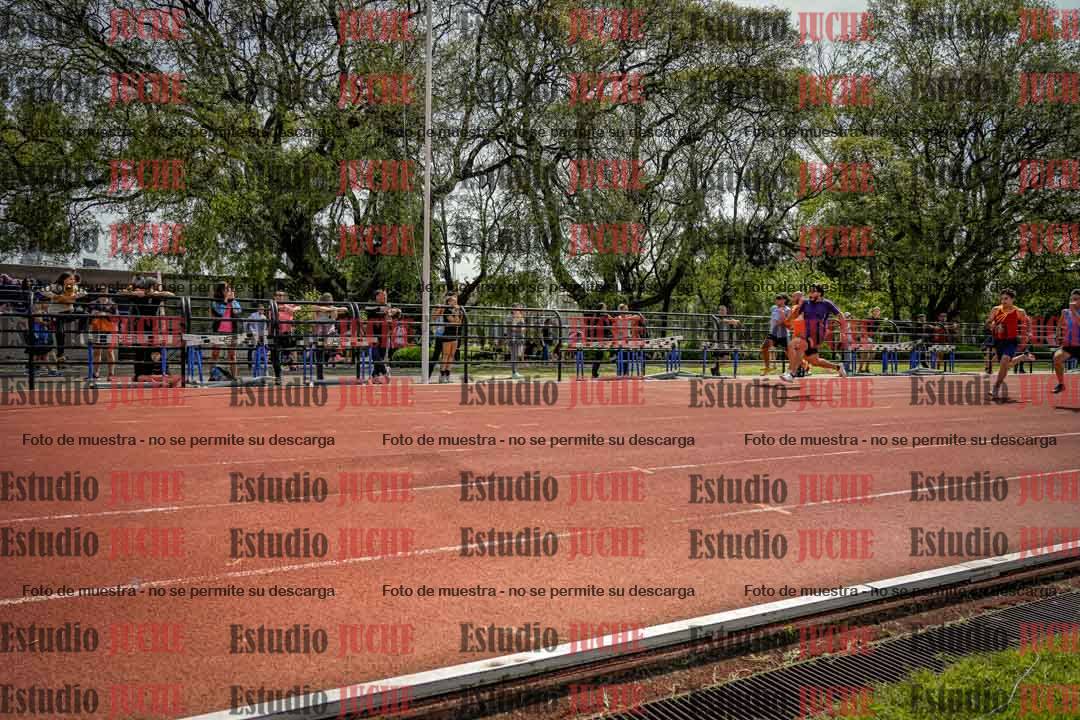Fotos de los 100 m de varones