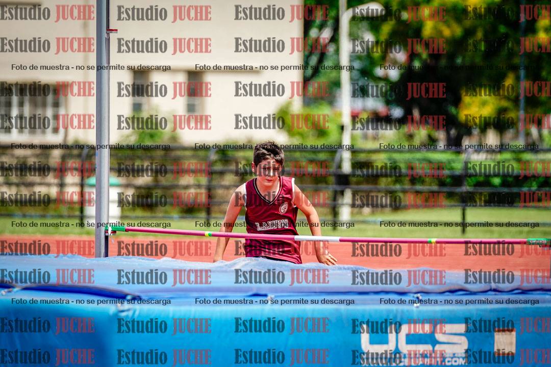 Fotos del salto en alto de varones