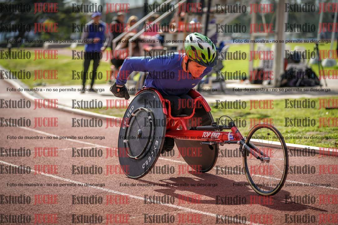 Fotos de los 800 m llanos de silla de ruedas