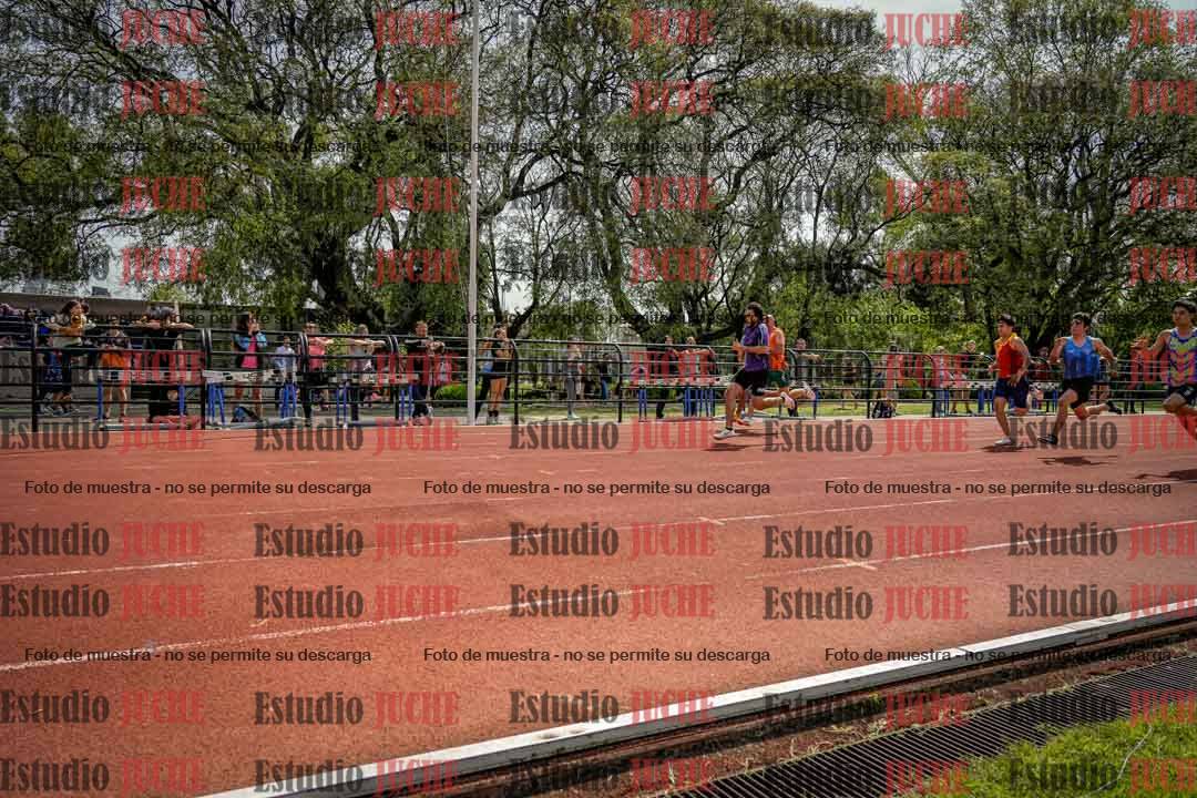 Fotos de los 100 m de varones