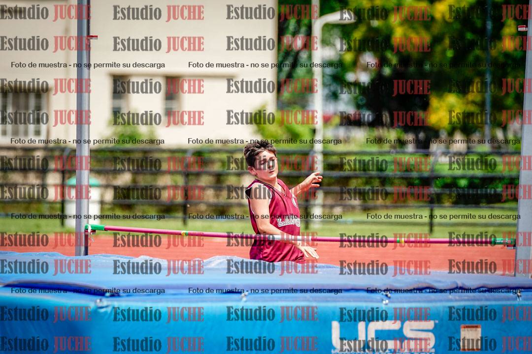 Fotos del salto en alto de varones