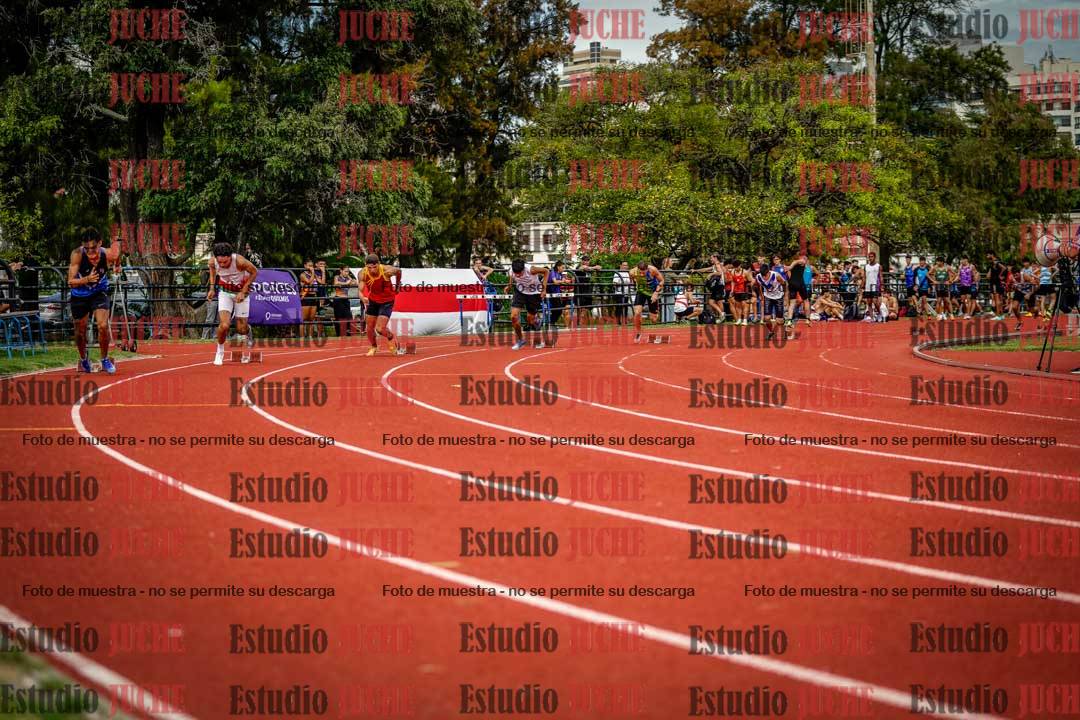 Fotos de los 200 m de varones