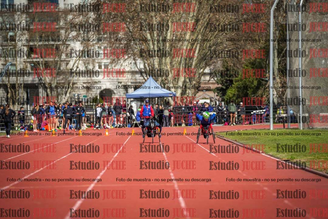 Fotos de los 800 m llanos de silla de ruedas