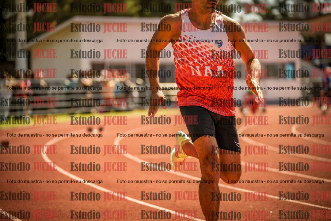 Fotos de los 400 m llanos de varones