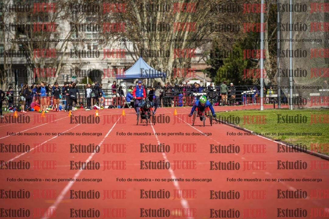 Fotos de los 800 m llanos de silla de ruedas