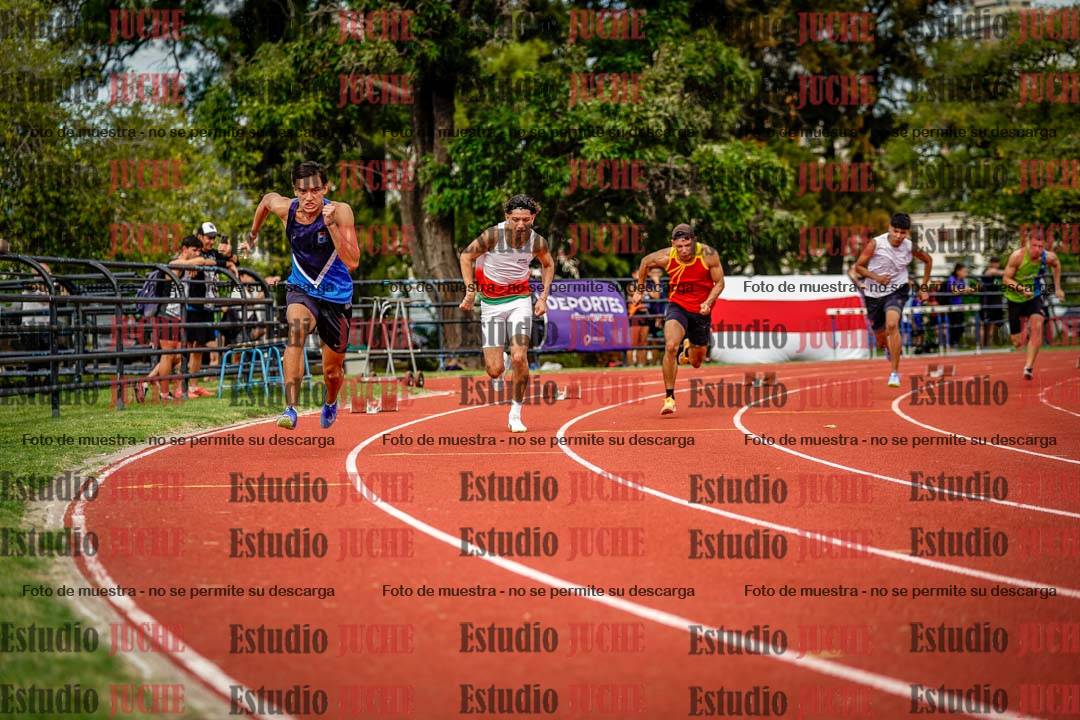 Fotos de los 200 m de varones