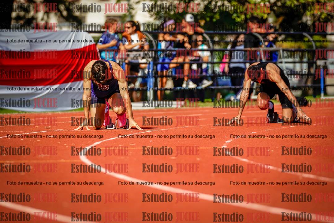 Fotos de los 200 m llanos de varones