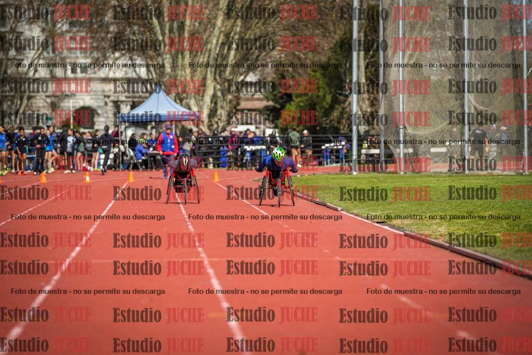 Fotos de los 800 m llanos de silla de ruedas