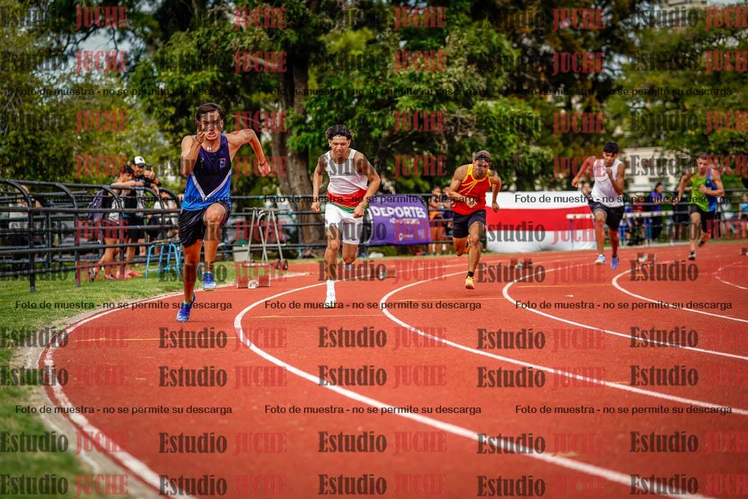 Fotos de los 200 m de varones