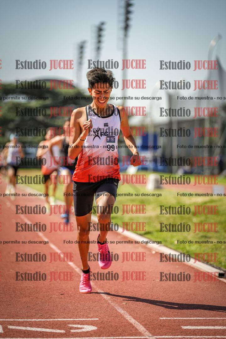 Fotos de los 1500 m llanos de varones