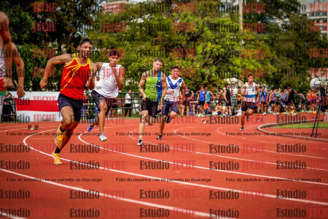 Fotos de los 200 m de varones
