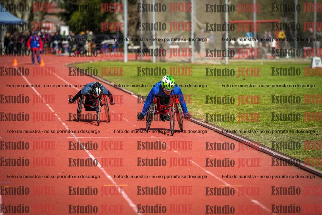Fotos de los 800 m llanos de silla de ruedas