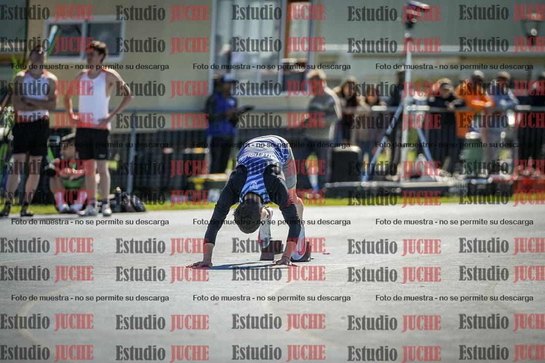 Fotos de los 400 m llanos de varones
