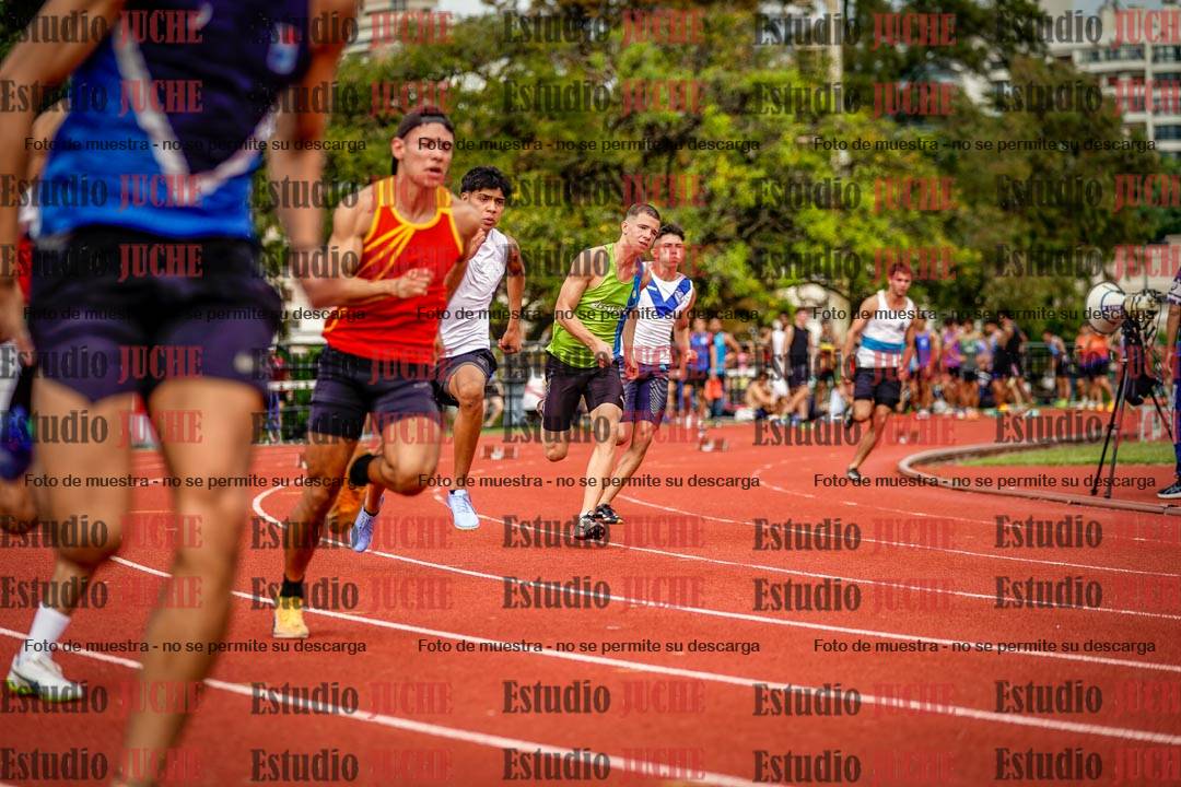 Fotos de los 200 m de varones