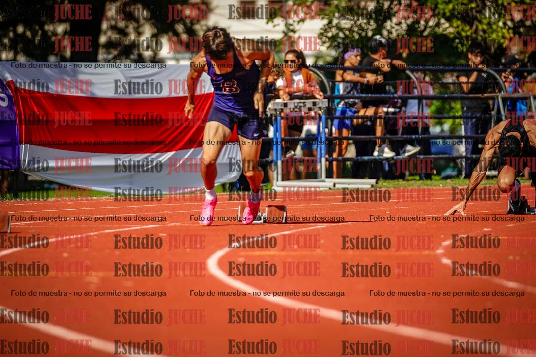 Fotos de los 200 m llanos de varones