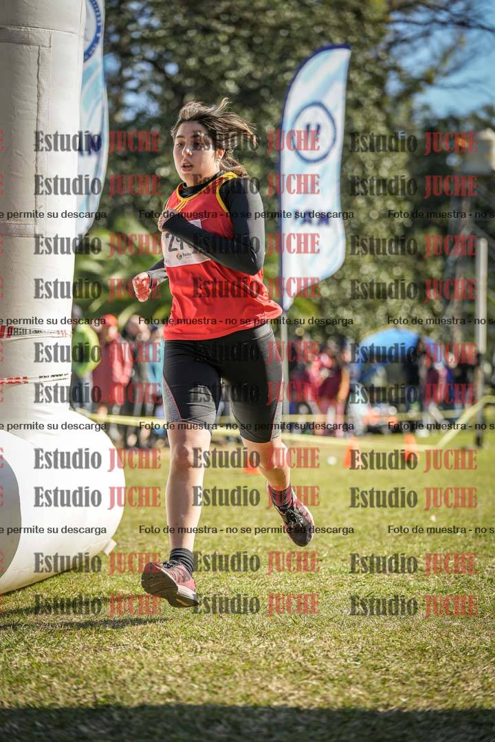 Fotos de la llegada del cross de 3000 m