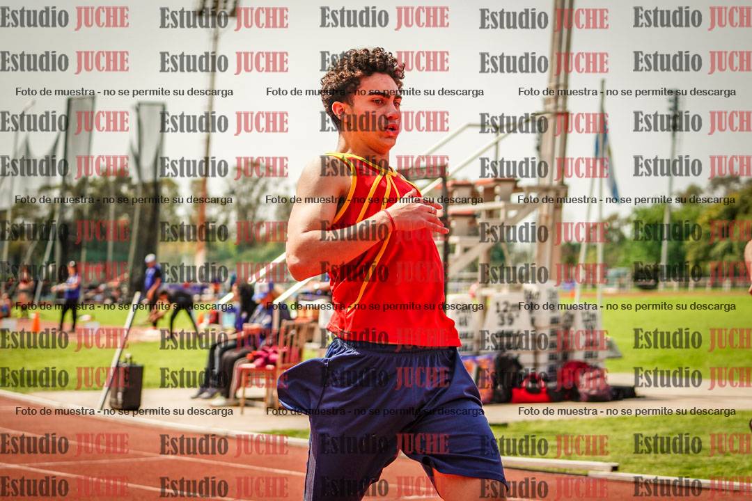 Fotos de los 100 m de varones