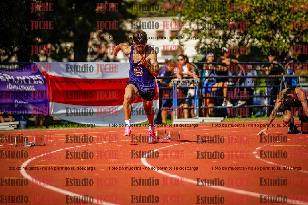 Fotos de los 200 m llanos de varones