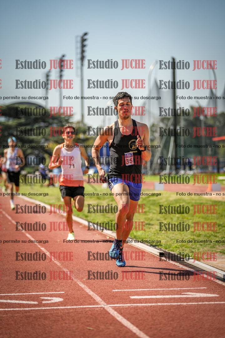 Fotos de los 1500 m llanos de varones