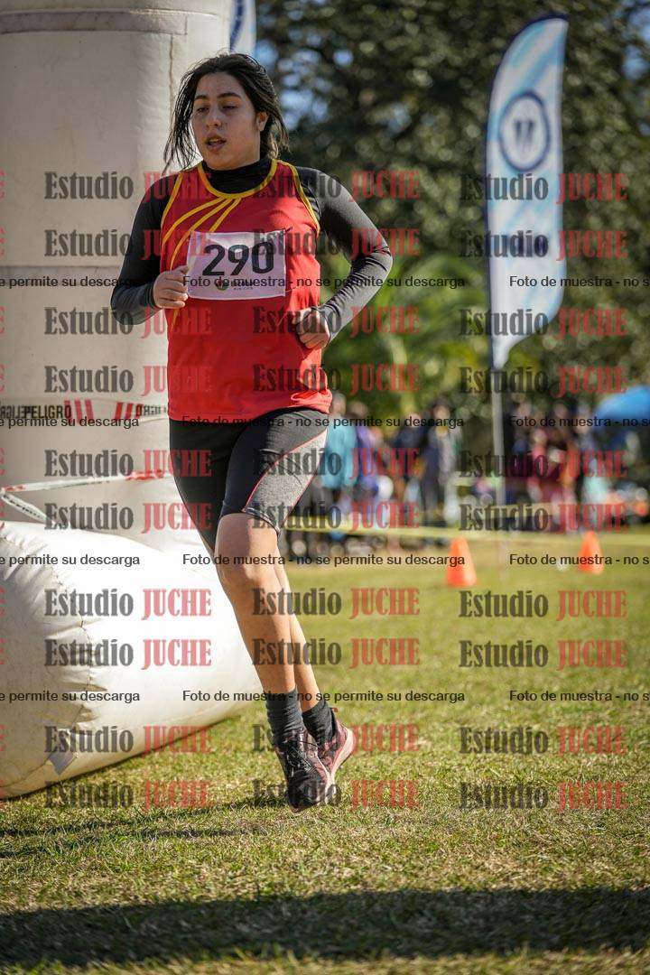 Fotos de la llegada del cross de 3000 m