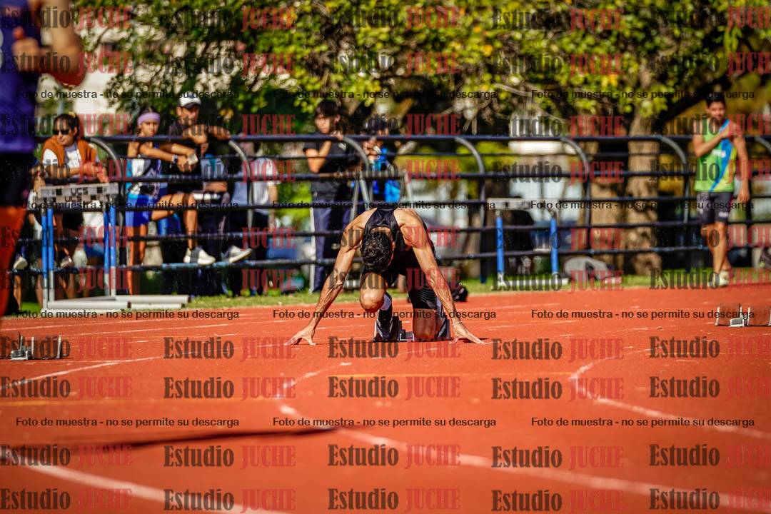 Fotos de los 200 m llanos de varones