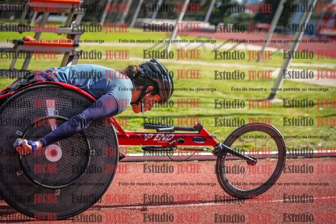 Fotos de los 800 m llanos de silla de ruedas