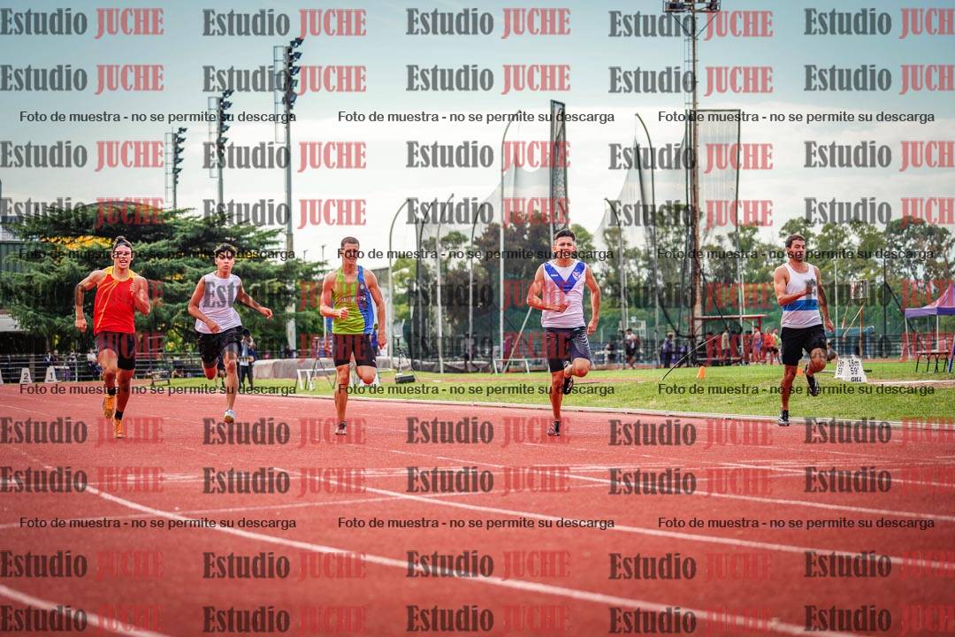 Fotos de los 200 m de varones