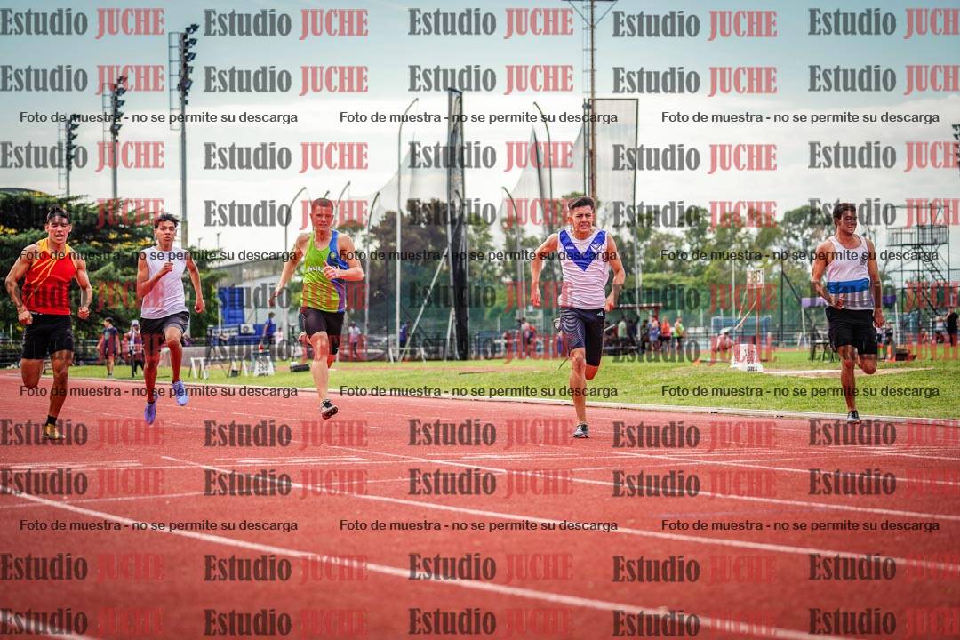 Fotos de los 200 m de varones
