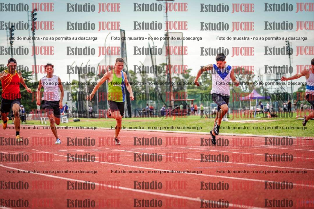Fotos de los 200 m de varones