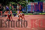 Fotos de los 100 m llanos de mujeres