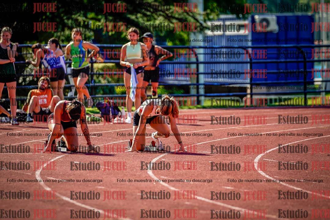 Fotos de los 100 m llanos de mujeres