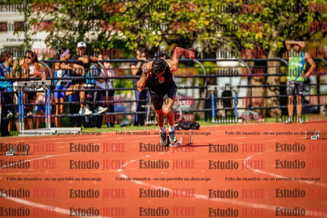 Fotos de los 200 m llanos de varones