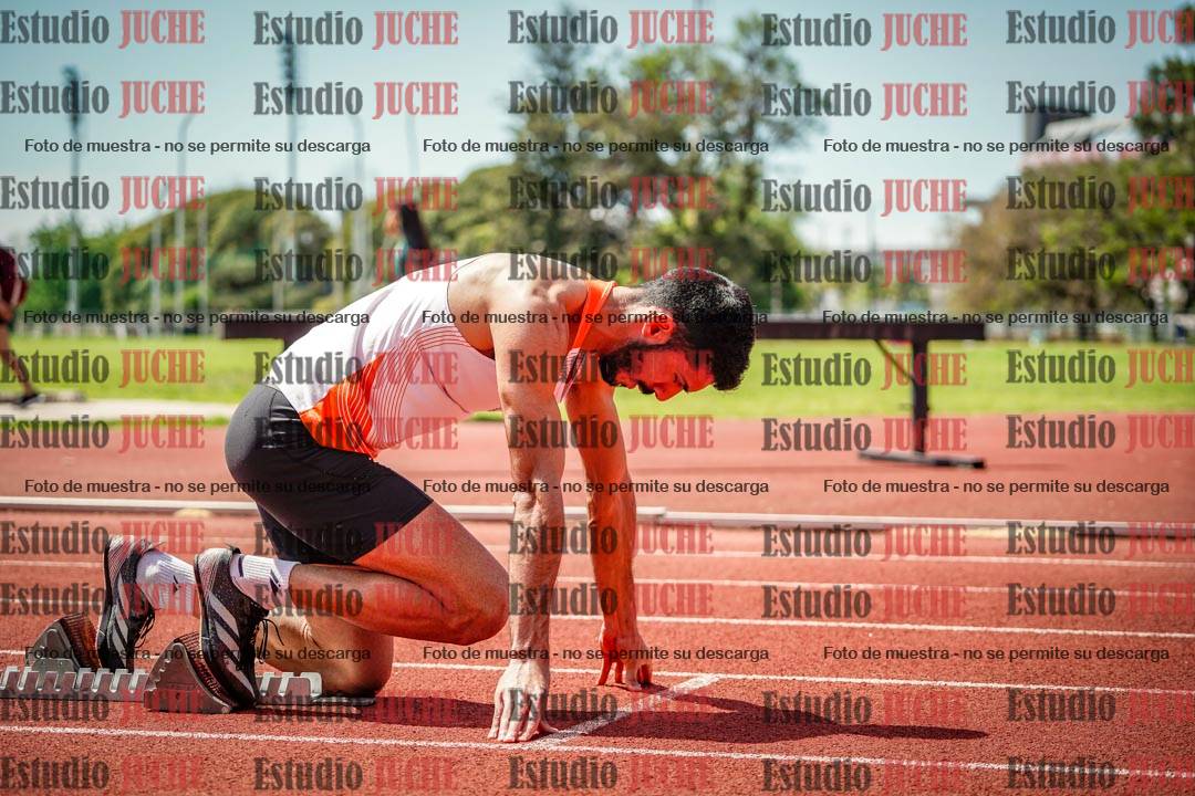 Fotos de los 400 m llanos de varones