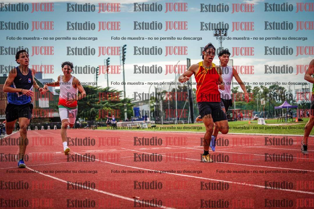 Fotos de los 200 m de varones