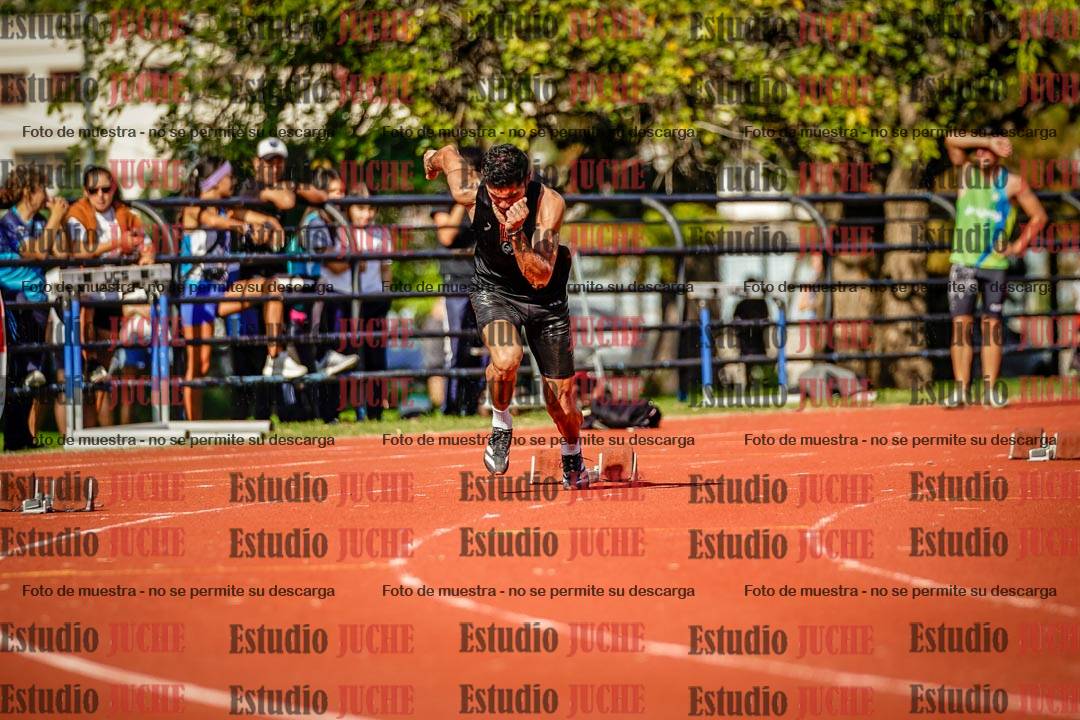 Fotos de los 200 m llanos de varones