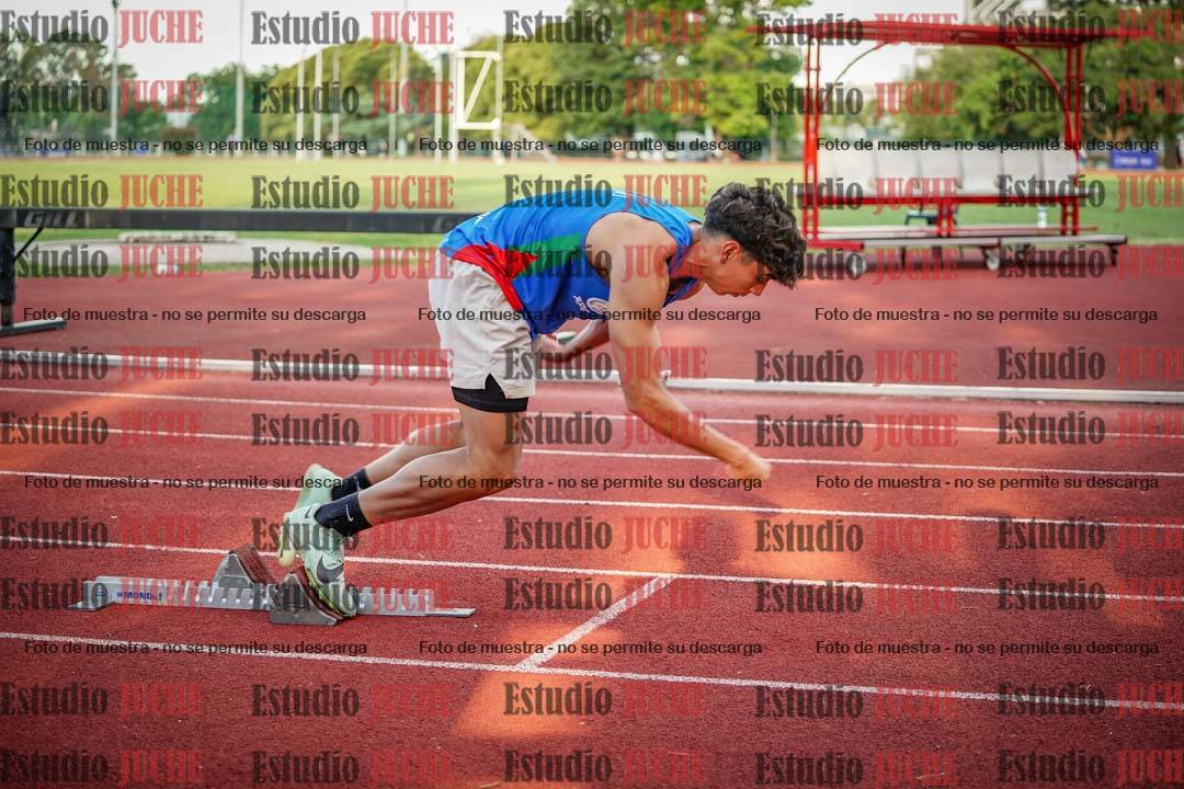 Fotos de los 400 m llanos de varones