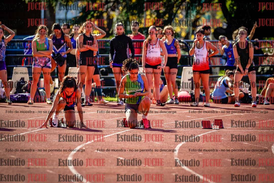 Fotos de los 100 m llanos de mujeres