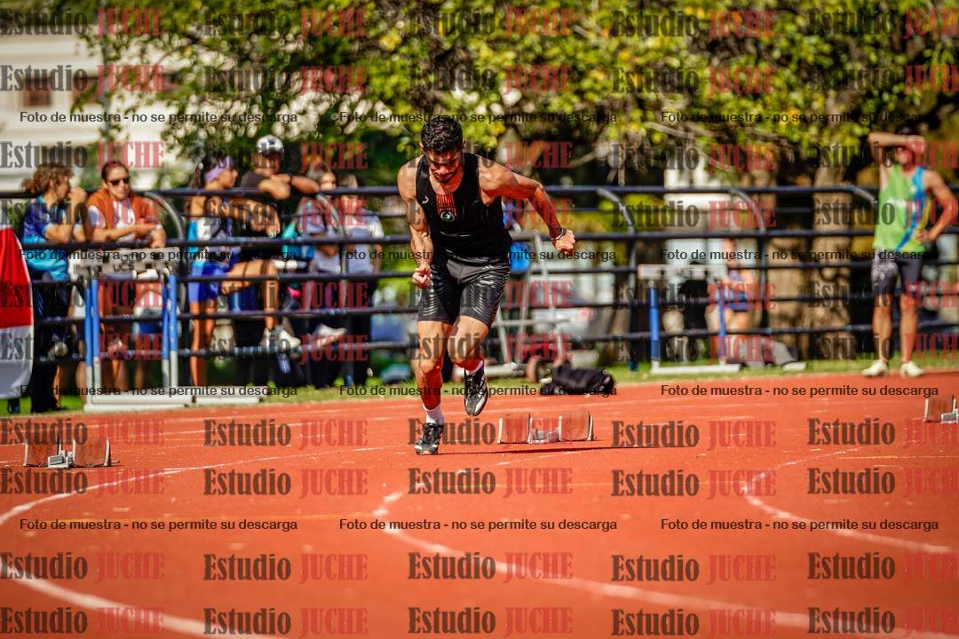 Fotos de los 200 m llanos de varones