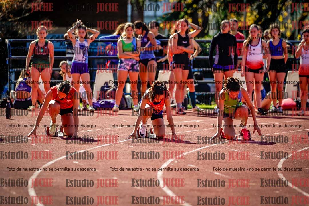 Fotos de los 100 m llanos de mujeres