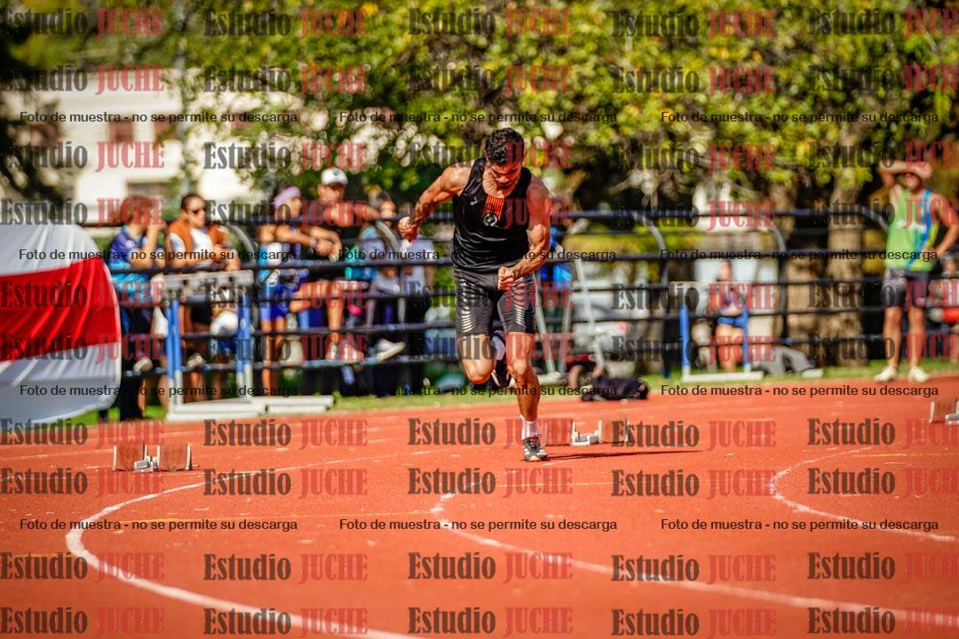 Fotos de los 200 m llanos de varones