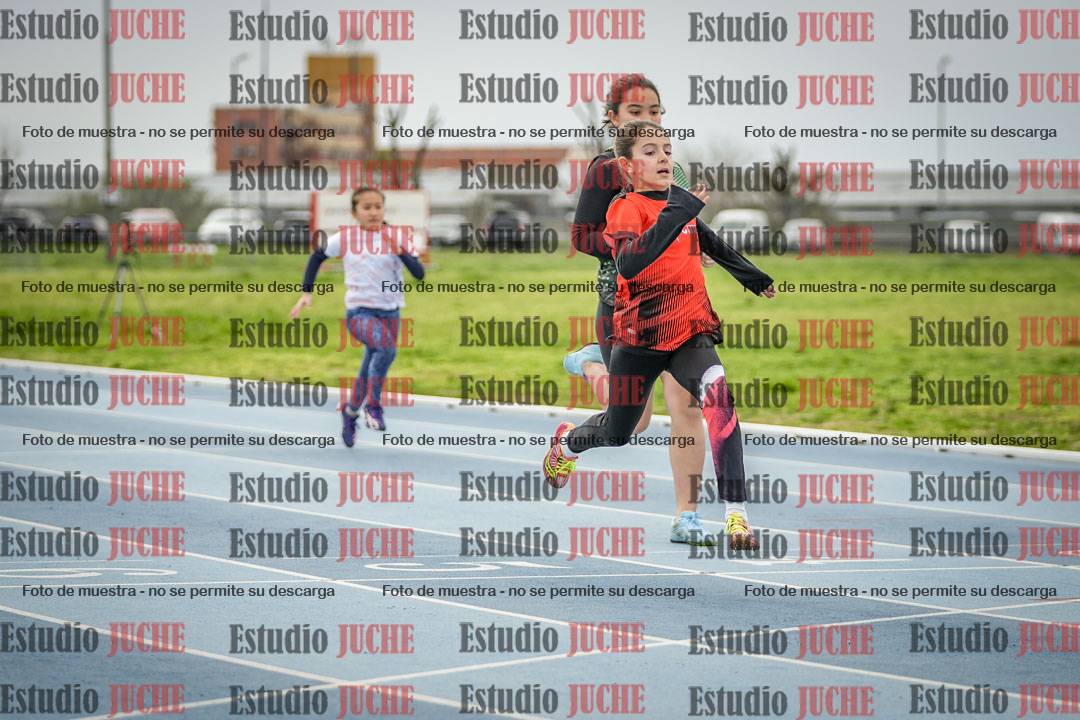 Fotos de los 50 m llanos de mujeres - U12