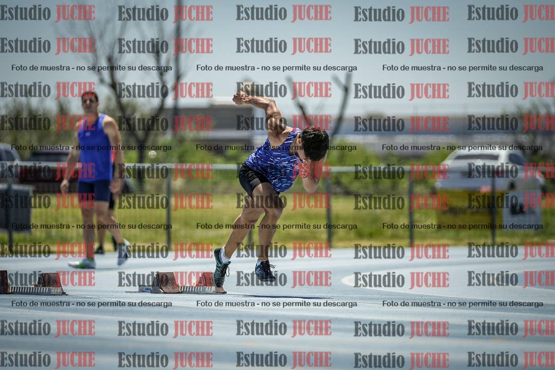 Fotos de los 100 m llanos de varones
