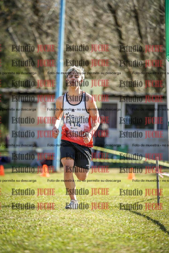 Fotos de la llegada del cross de 3000 m